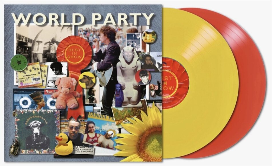 World Party - Best In Show 2025 Reissue, Gatefold, Yellow & Red Vinyl, 2 LPs