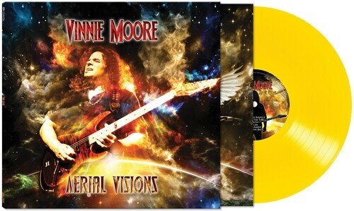 Vinnie Moore - Aerial Visions 2025 Reissue, Cleopatra, Yellow Vinyl, LP