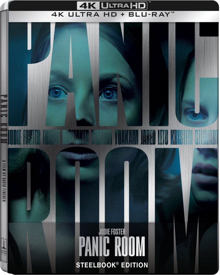 Panic Room (2002) Limited Edition, Steelbook, 4K Ultra HD + 2 Blu-rays