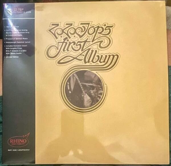 ZZ Top - ZZ Top's First Album 2024 Reissue, Rhino High Fidelity, LP
