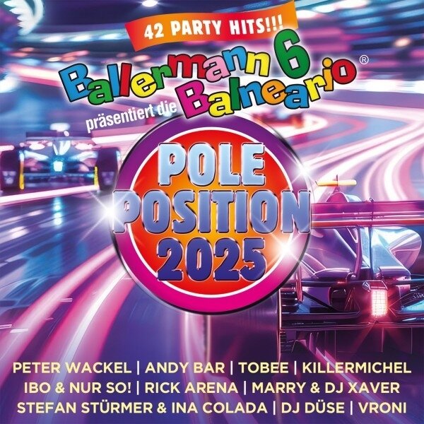 Ballermann 6 Balneario präsentiert: Pole Position 2025 2 CDs