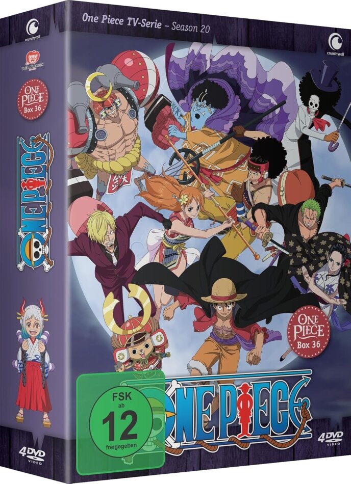 One Piece - TV-Serie - Box 36 4 DVDs