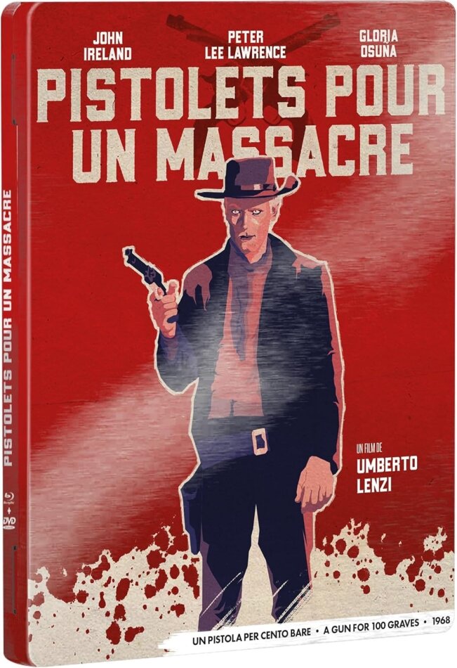 Pistolets pour un massacre (1968) Boîtier métal FuturePak, Limited Edition, Blu-ray + DVD