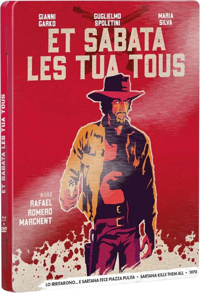 Et Sabata les tua tous (1970) Boîtier métal FuturePak, Limited Edition, Blu-ray + DVD