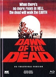 Dawn of the Dead (1978) Cover A, US-Theatrical Cut, Limited Edition, Mediabook, Blu-ray + 2 DVDs