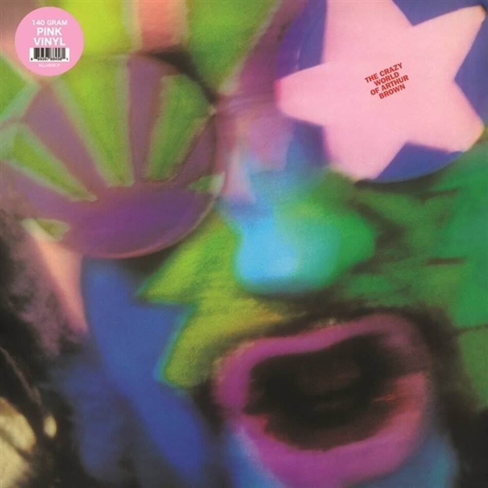 Arthur Brown - Crazy World Of Arthur Brown 2025 Reissue, Pink Vinyl, LP