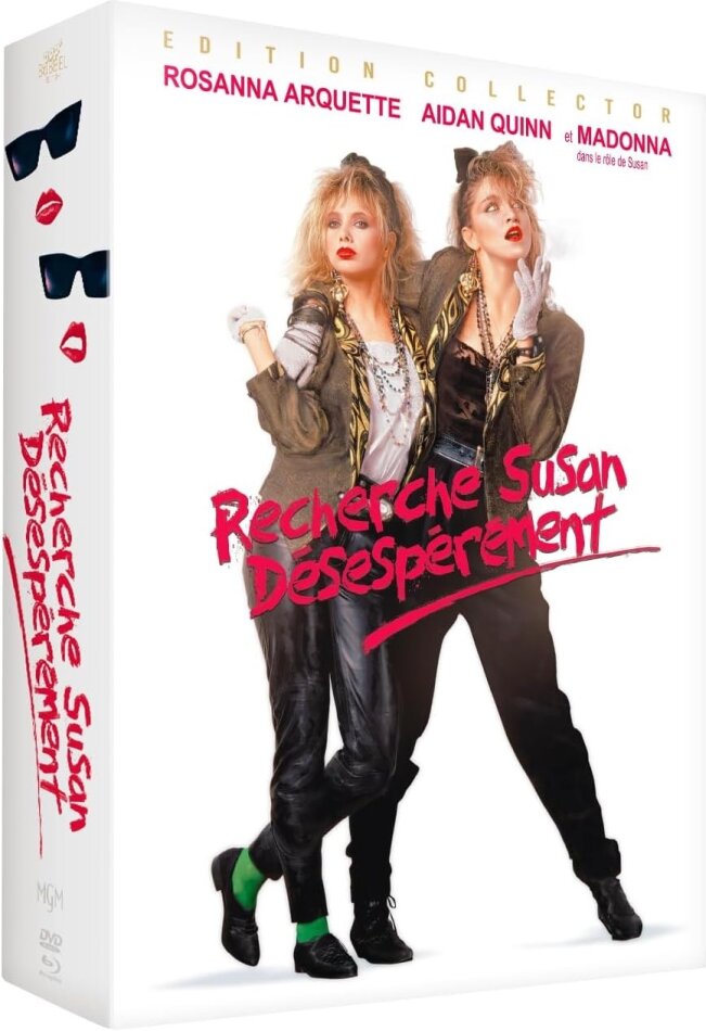 Recherche Susan désespérément (1985) Goodies, Édition Collector, Blu-ray + 2 DVD