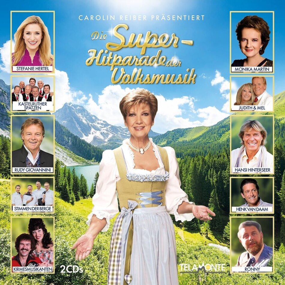 Die Superhitparade der Volksmusik 2 CD