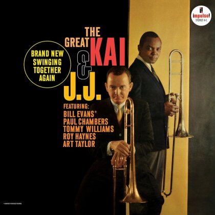 J. J. Johnson & Kai Winding - The Great Kai & J.J. (2025 Reissue, Impulse, Acoustic Sounds, LP)