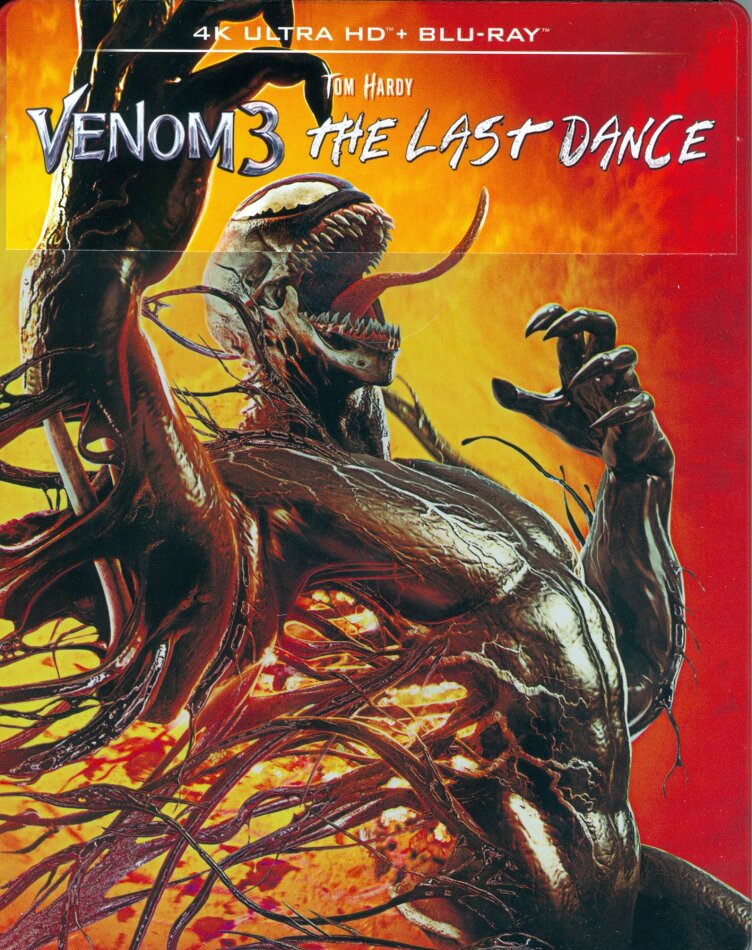 Venom 3 - The Last Dance (2024) Édition Limitée, Steelbook, 4K Ultra HD + Blu-ray