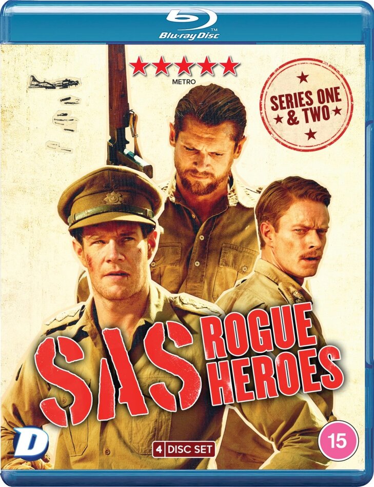 SAS Rogue Heroes - Series 1 & 2 4 Blu-ray