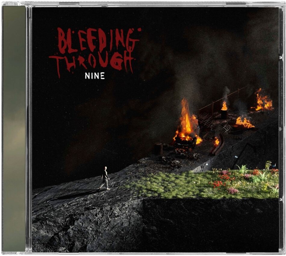 Bleeding Through - Nine Forest Green/Orange/Yellow Splatter Vinyl, LP