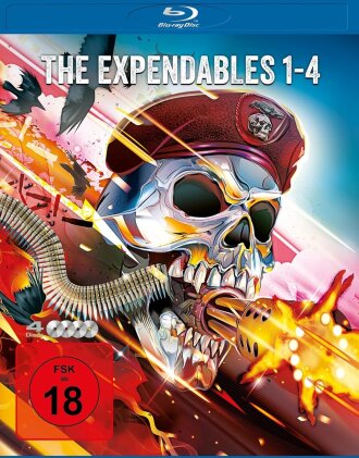 The Expendables 1-4 (4 Blu-rays)