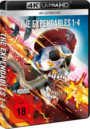 The Expendables 1-4 (4 4K Ultra HDs)