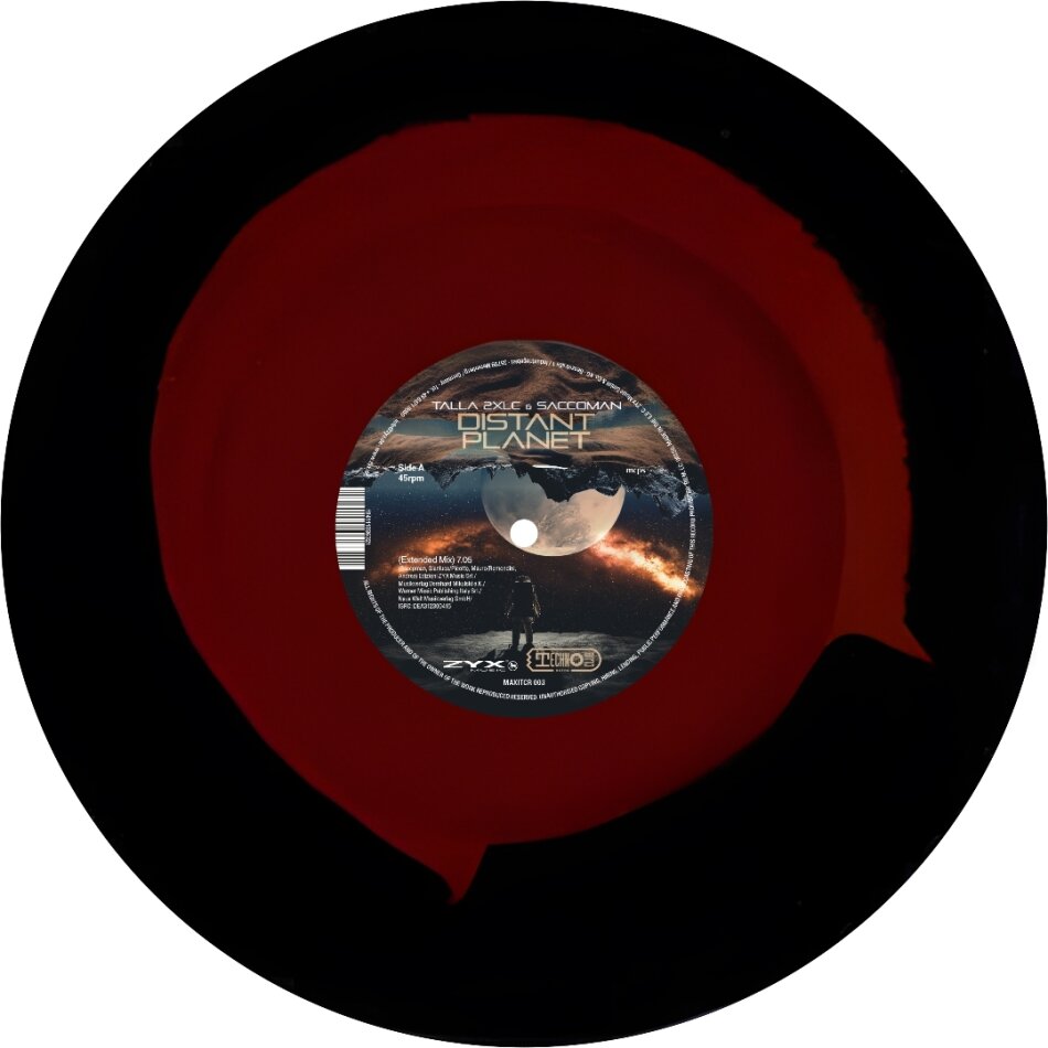 Talla 2XLC & Saccoman - Distant Planet 12" Maxi