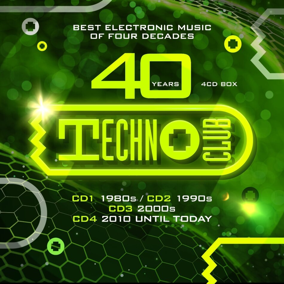 40 Years Techno Club 4 CDs