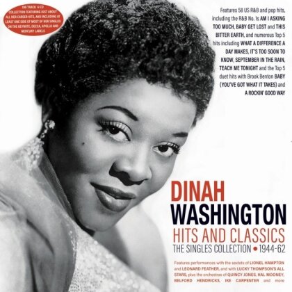 Dinah Washington - Hits And Classics: The Singles Collection 1944-62 (4 CDs)