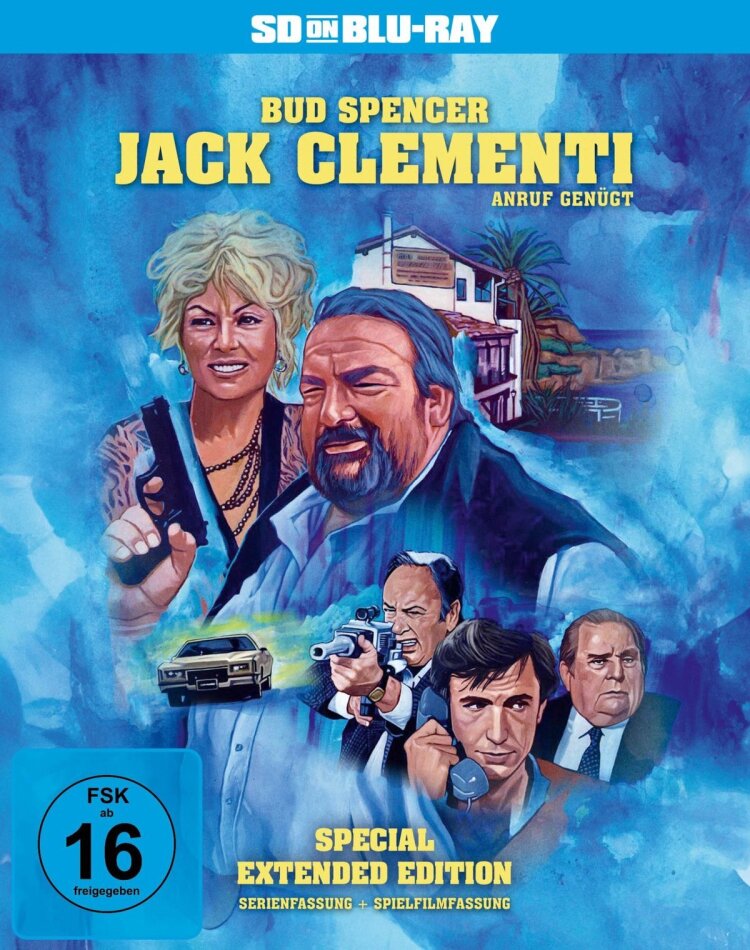 Jack Clementi, Anruf genügt - Serienfassung + Spielfilmfassung Gesamtedition, Extended Special Edition, 6 Blu-rays
