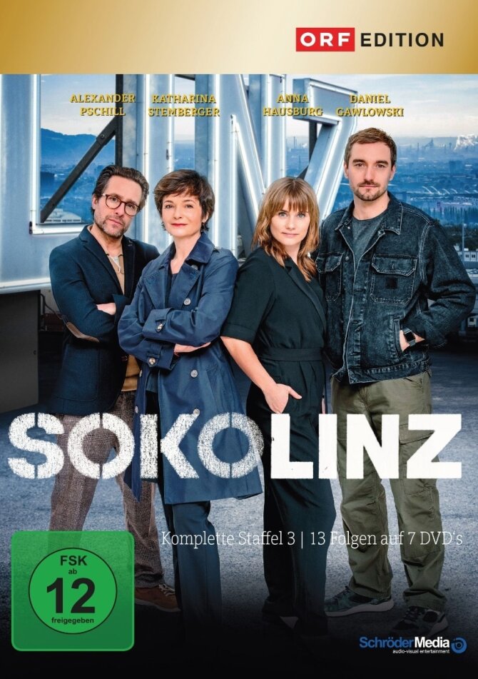 SOKO Linz - Staffel 3 ORF Edition, 7 DVDs