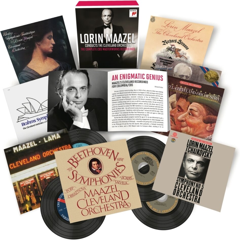 Lorin Maazel & The Cleveland Orchestra - Lorin Maazel Conducts the Cleveland Orchestra 15 CD