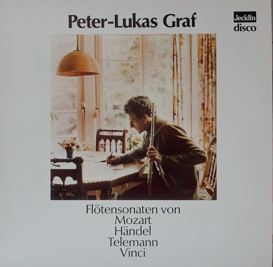 Georg Friedrich Händel (1685-1759), Leonardo Vinci (1690-1730), Georg Philipp Telemann (1681-1767), Wolfgang Amadeus Mozart (1756-1791), … - Flötensonaten LP
