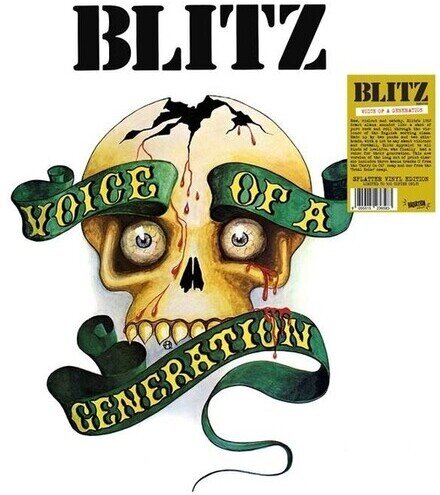 Blitz - Voice Of A Generation 2025 Reissue, Radiation Reissues, Splatter Vinyl, LP