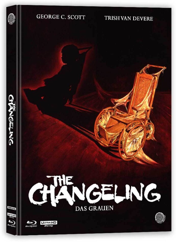 The Changeling - Das Grauen (1980) Cover C, Édition Limitée, Mediabook, 4K Ultra HD + Blu-ray