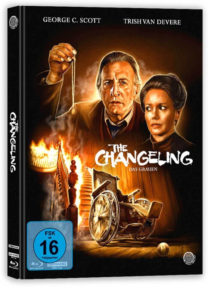The Changeling - Das Grauen (1980) Cover D, Édition Limitée, Mediabook, 4K Ultra HD + Blu-ray