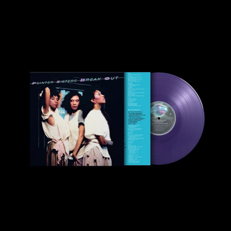The Pointer Sisters - Break Out 2025 Reissue, Music On Vinyl, Purple Vinyl, LP