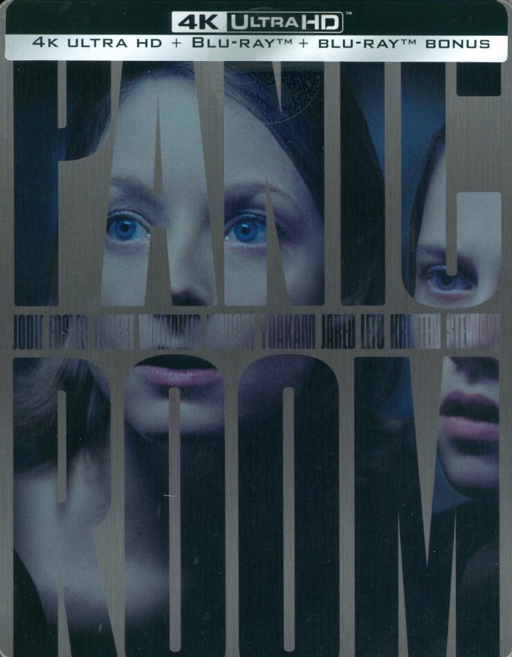 Panic Room (2002) Limited Edition, Steelbook, 4K Ultra HD + 2 Blu-rays