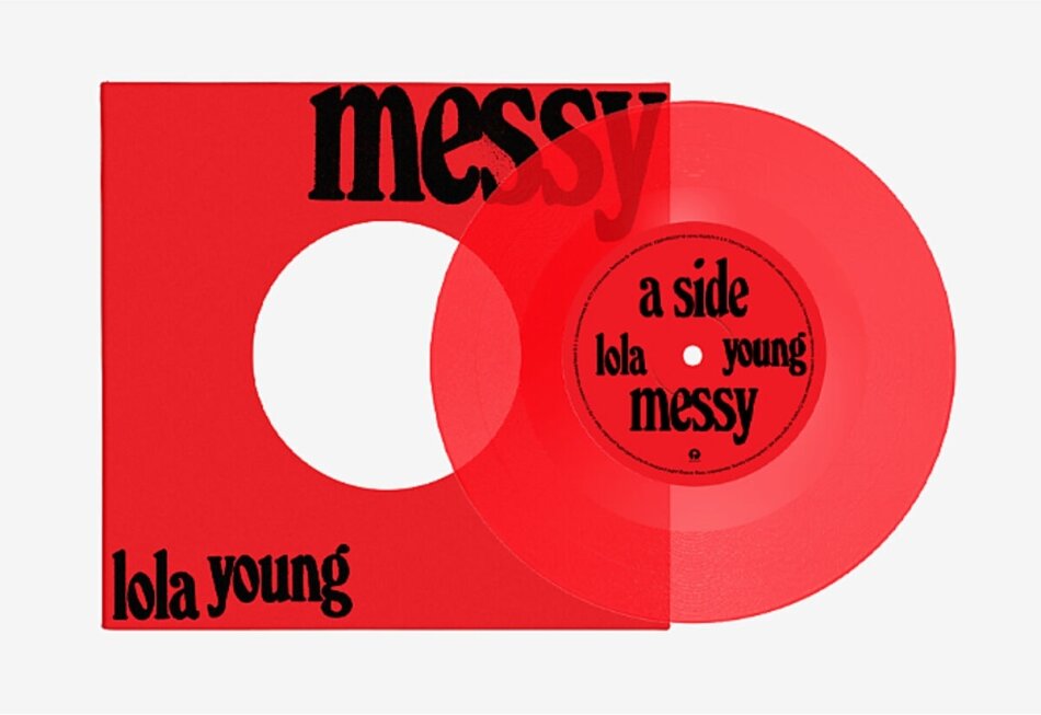 Lola Young - Messy EP Red Transparent Vinyl, 7" Single