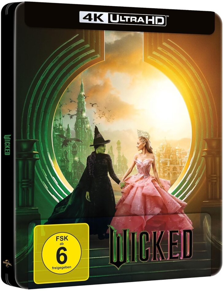 Wicked: Part 1 (2024) Sing-Along Edition, Cinema Version, Limited Edition, Steelbook