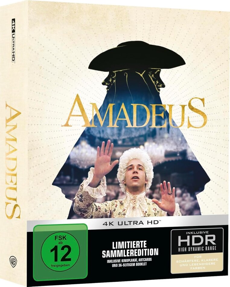 Amadeus (1984) Version collector, Étui, Édition Limitée, Steelbook