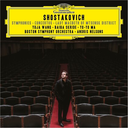 Dimitri Schostakowitsch (1906-1975), Andris Nelsons, Baiba Skride, Yo-Yo Ma, &hellip; - Shostakovich - Symphonies, Concertos, Lady Macbeth - of Mtsensk District (19 CDs)