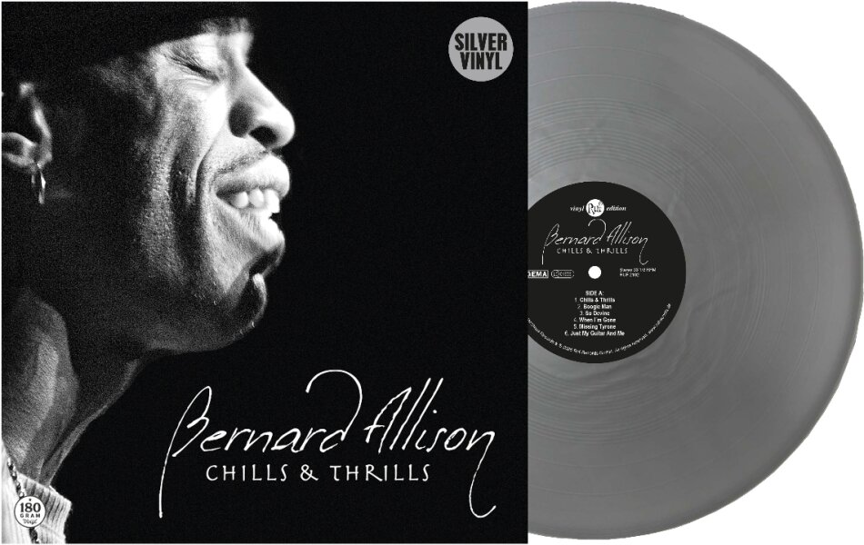 Bernard Allison - Chills & Thrills 2025 Reissue, Silver Colored Vinyl, LP