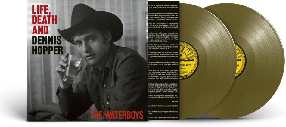 The Waterboys - Life Death And Dennis Hopper Gatefold, Burnt Colored Vinyl, 2 LPs
