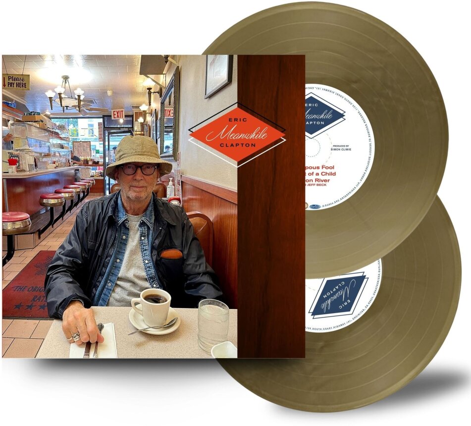 Eric Clapton - Meanwhile Gatefold, Gold Vinyl, 2 LPs