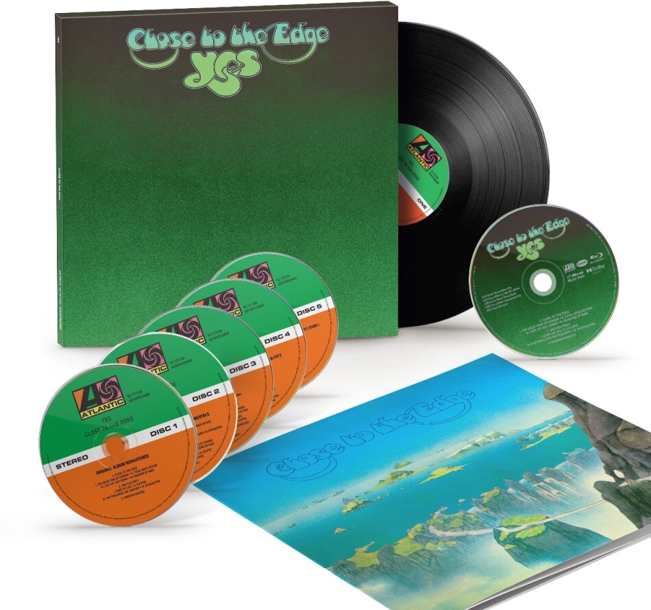 Yes - Close to the Edge Super Deluxe Edition, Blu-Ray Audio, Blu-ray + 5 CDs + LP