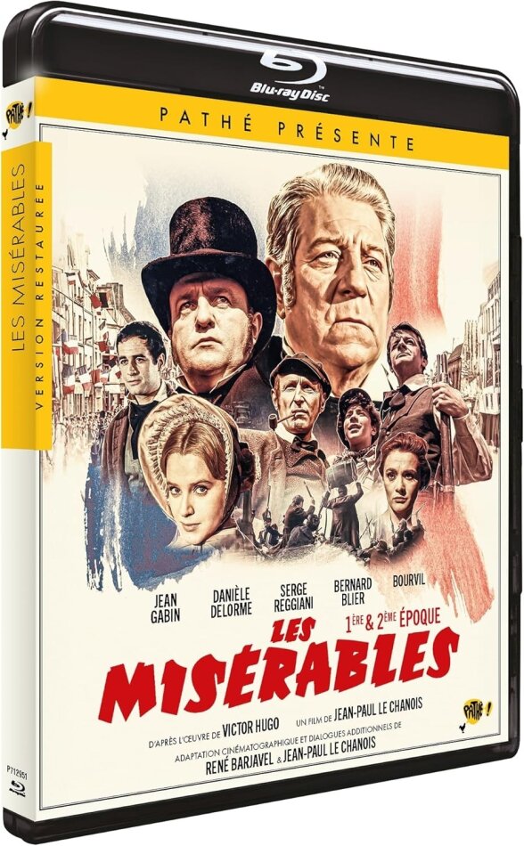 Les Misérables - 2 époques (1958) Version Restaurée, 2 Blu-ray