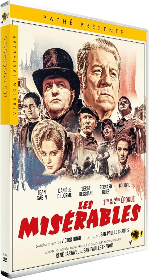 Les Misérables - 2 époques (1958) Version Restaurée, 2 DVD