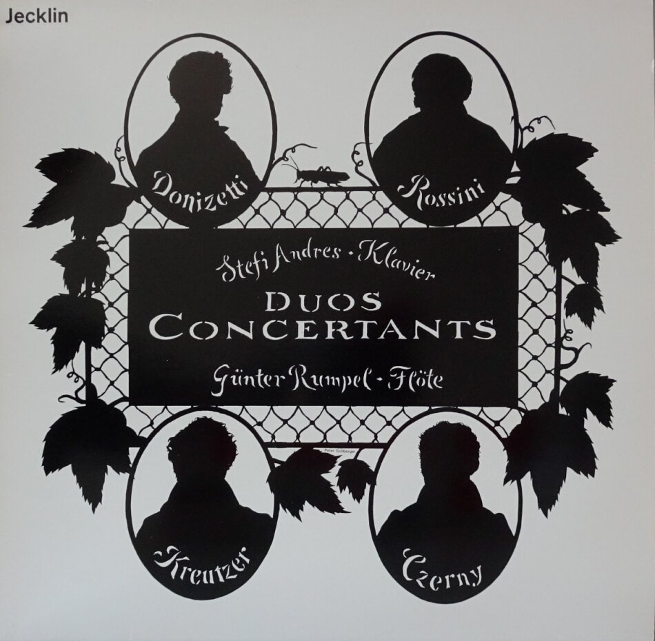 Gioachino Rossini (1792-1868), Carl Czerny (1791-1857), Gaetano Donizetti (1797-1848), Conradin Kreutzer (1780-1849), … - Duos Concertants LP