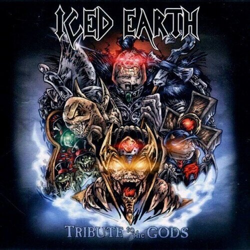 Iced Earth - Tribute To The Gods 2025 Reissue, Sevan Mater, Gatefold, Red Vinyl, 3 LPs
