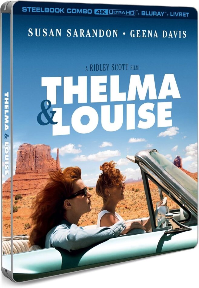 Thelma & Louise (1991) Limited Edition, Steelbook, 4K Ultra HD + 2 Blu-rays