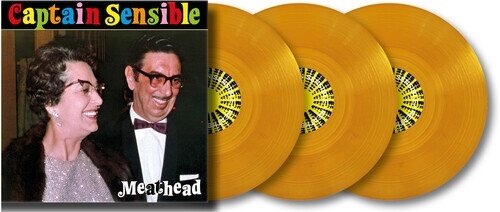 Captain Sensible - Meathead 2025 Reissue, Reissued Sounds, Orange Crystal Vinyl, 3 LPs