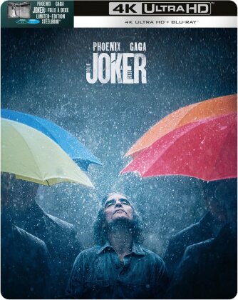 Joker: Folie &agrave; Deux (2024) (Limited Edition, Steelbook, 4K Ultra HD + Blu-ray)