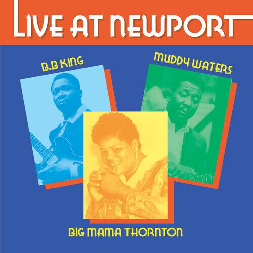 B.B. King, Muddy Waters & Willie Mae 'Big Mama' Thornton - Live At Newport 1984 CD-R, Manufactured On Demand