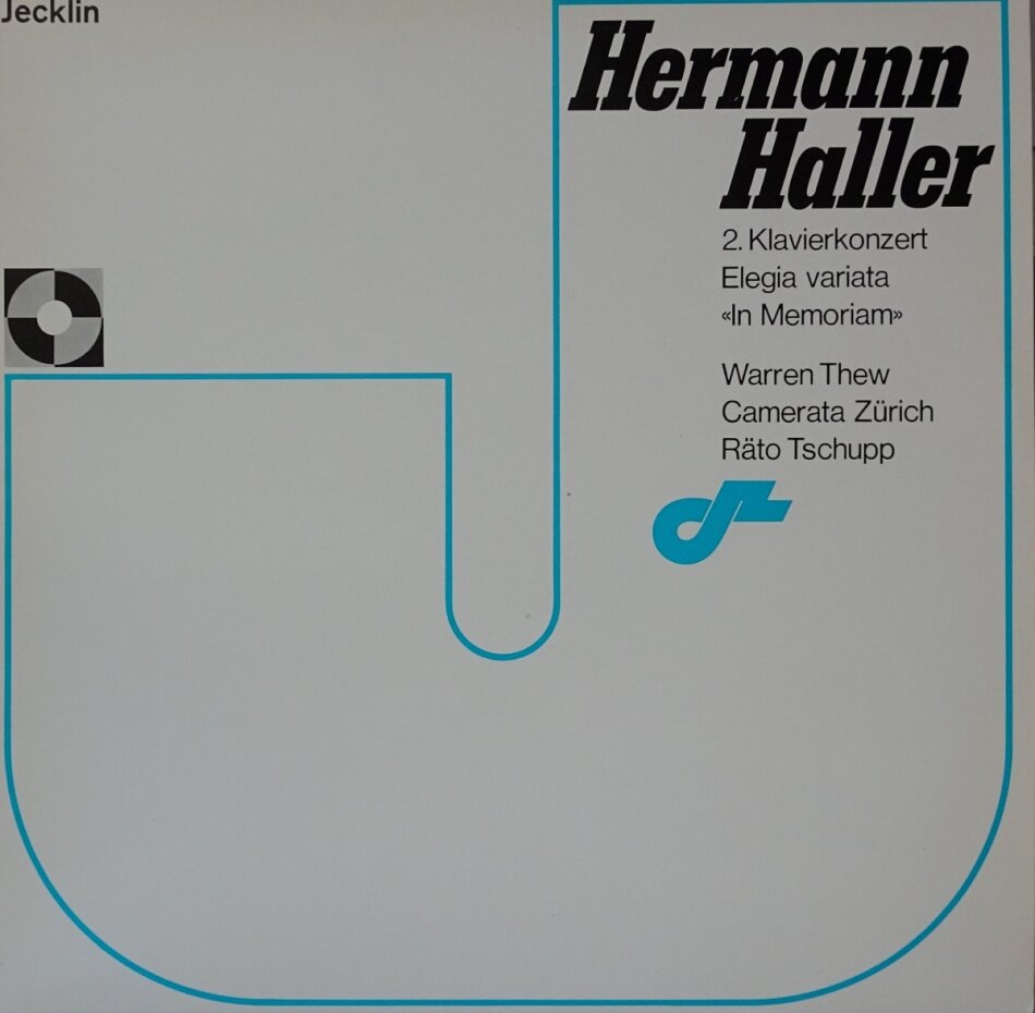 Hermann Haller (1914-2002), Frank Gassmann & Warren Thew - 2. Klavierkonzert - Elegia variata - 'In memoriam' LP