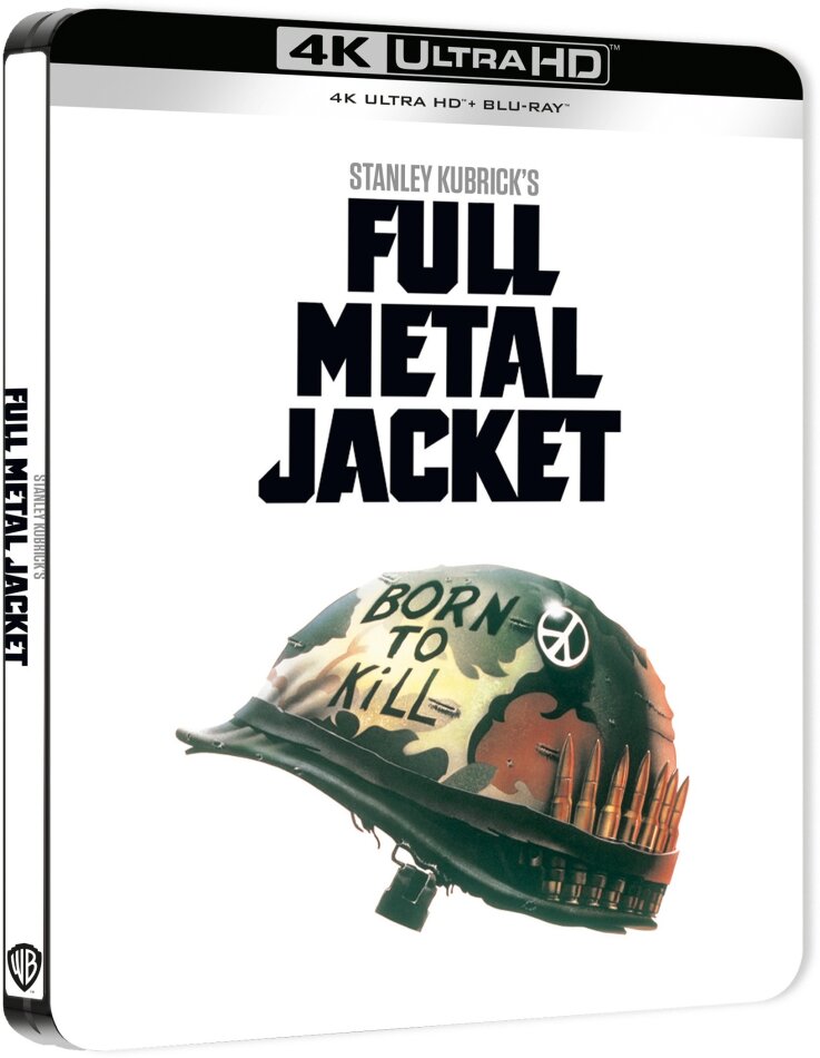 Full Metal Jacket (1987) Limited Edition, Steelbook, 4K Ultra HD + Blu-ray