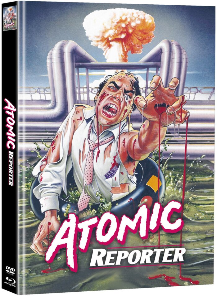 Atomic Reporter (1990) Cover B, Super Spooky Stories, Edizione Limitata, Mediabook, Blu-ray + DVD