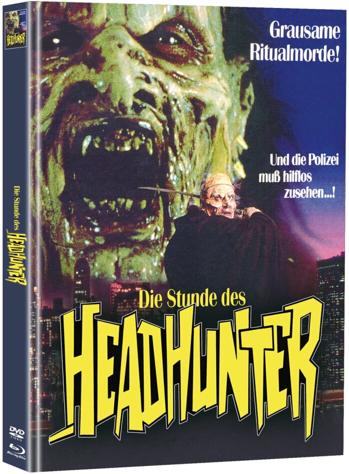 Die Stunde des Headhunter (1988) Super Spooky Stories, Limited Edition, Mediabook, Blu-ray + DVD
